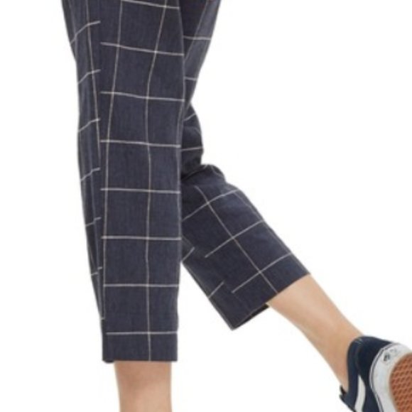 TOPSHOP Windowpane Peg Trousers NWT - Picture 3 of 4
